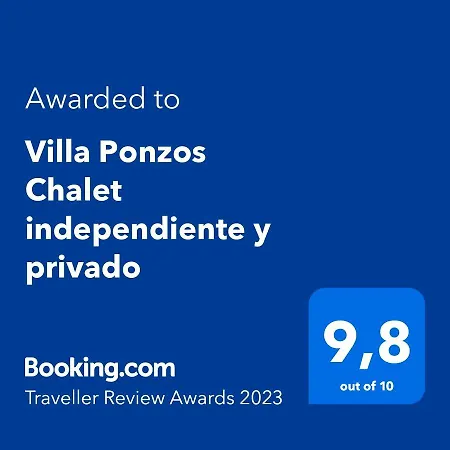Villa Ponzos Independiente Y Privado *